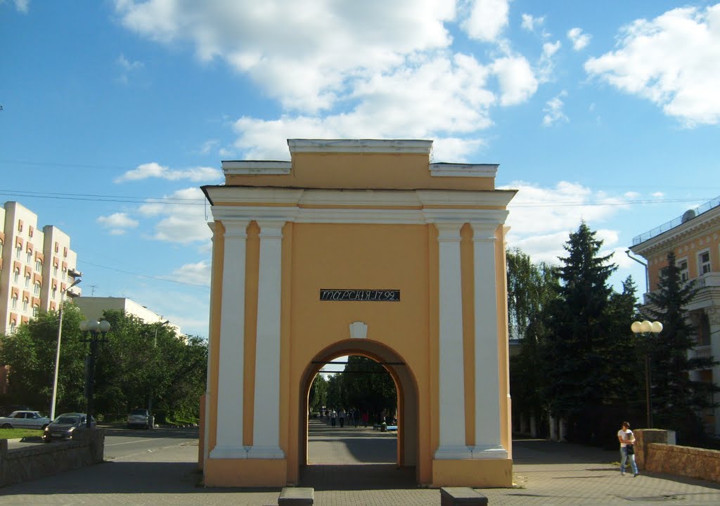 Омск. Тарские ворота