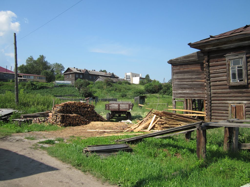 Тара. За углом улицы Нерпинской.
