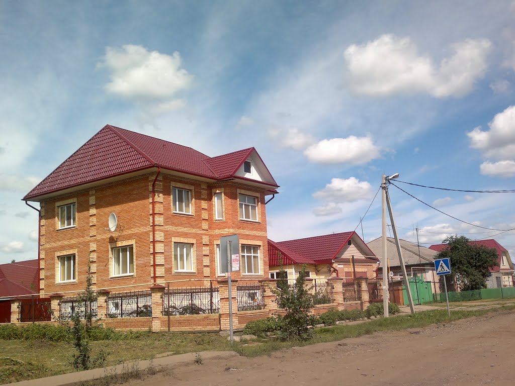 вот такие тут дома