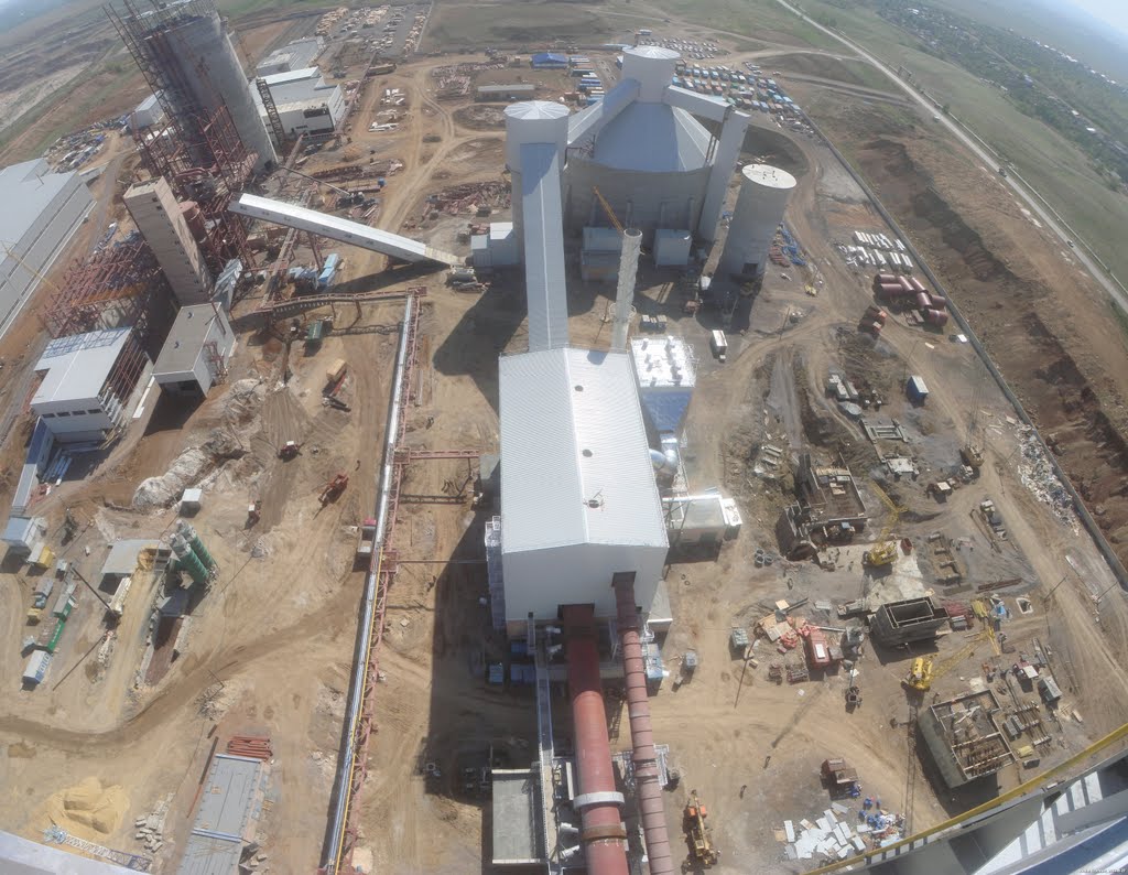 Cement Plant Novotroizk in June 2010