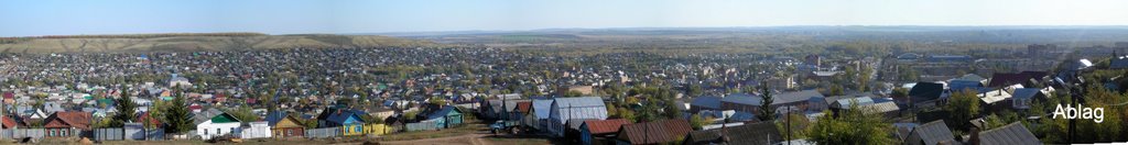 Панорама  Бугуруслана.