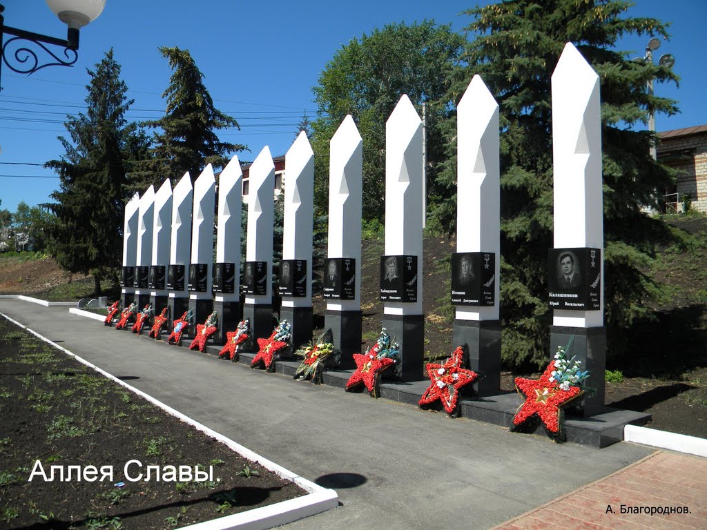 Аллея Славы.
