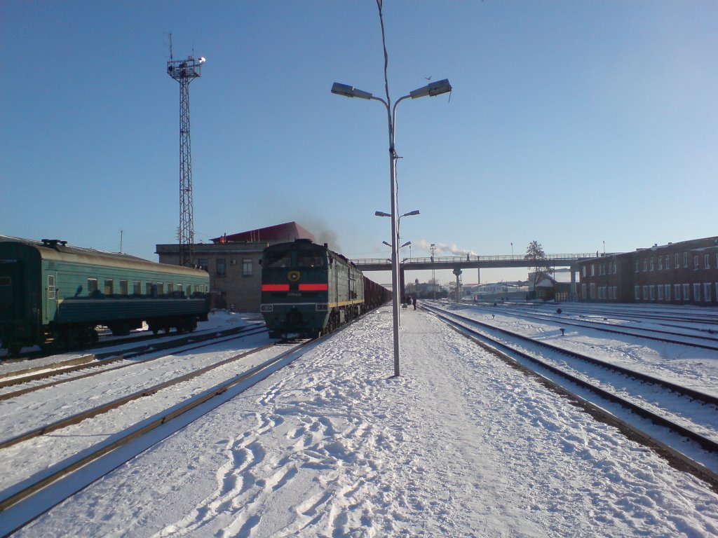 Станция Бузулук,зима