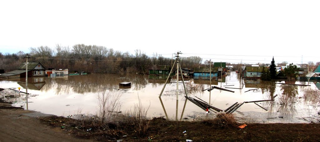 Весеннее половодье 16.04.2011
