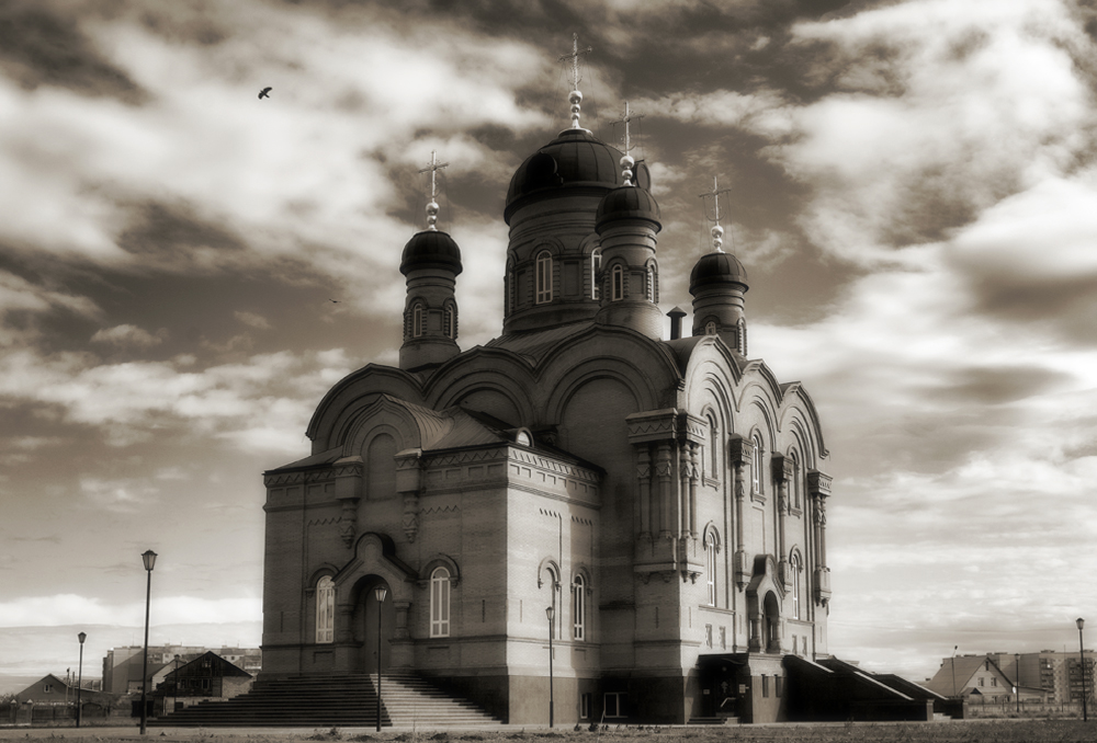 Храм Святого Праведного Иоанна Крондштадтского в г.Гай.