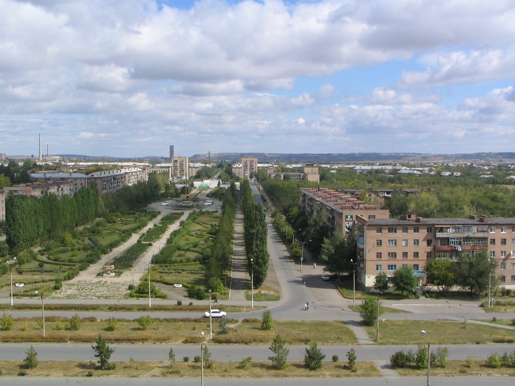 Панарама города