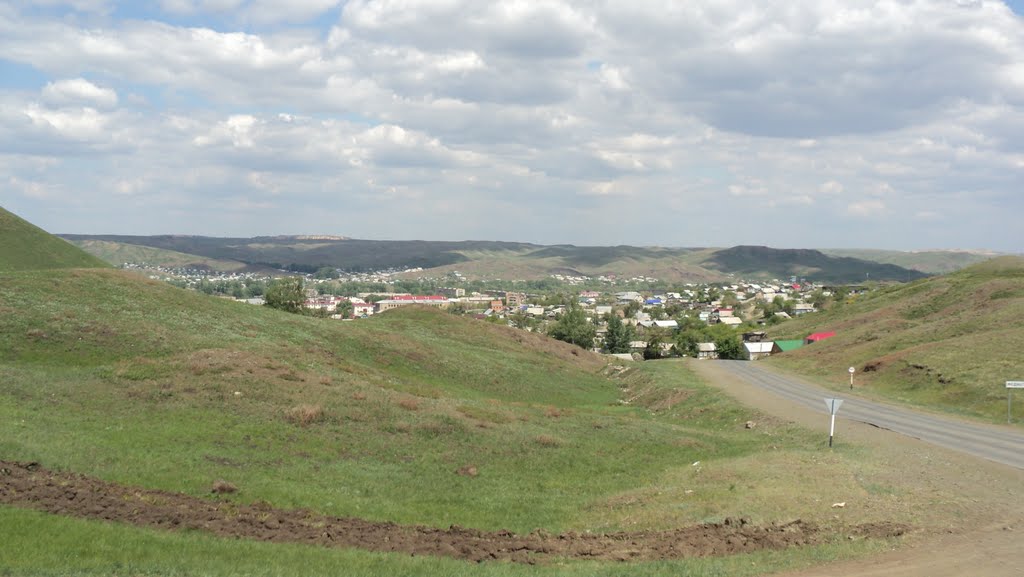 Спуск в Медногорск
