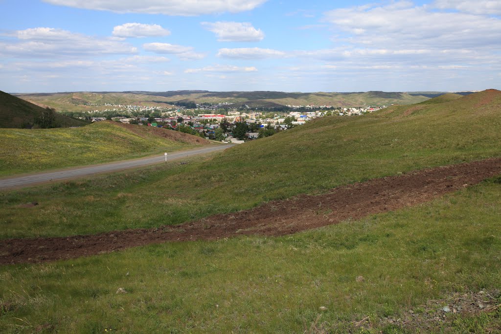 Въезд в Медногорск
