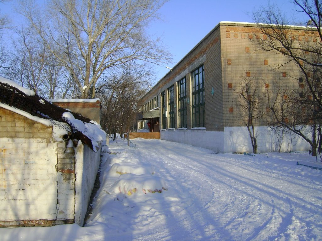 Школьный двор 1я Гимназия