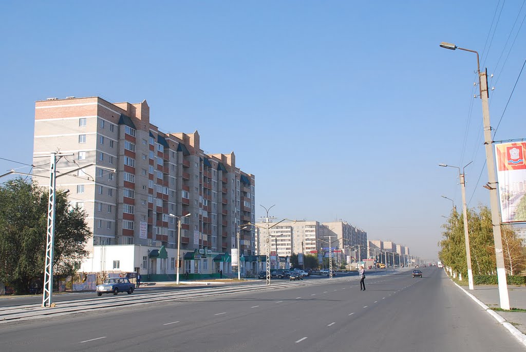 mainroad in Novotroitzk