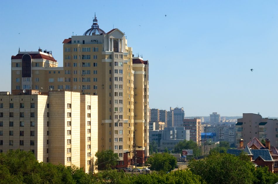 Оренбург: быв.Форштадская площадь и казачий пригород Форштадт.