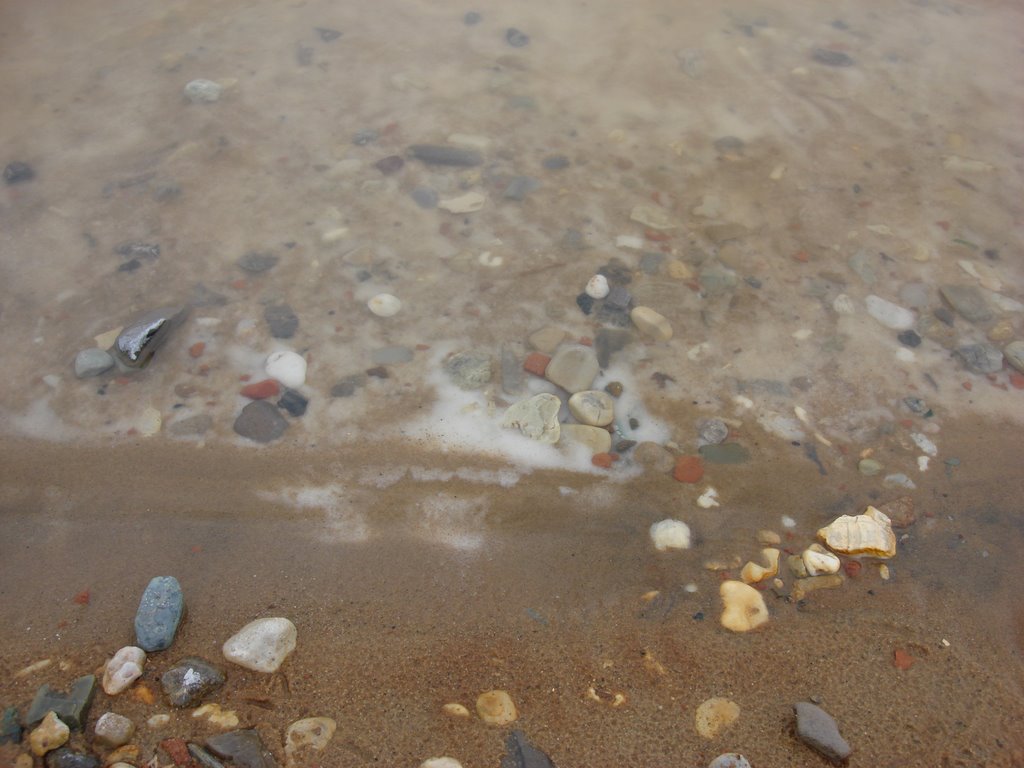 А вот и сама соленая водичка