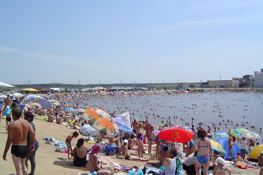 Salty lake - Соленое озеро