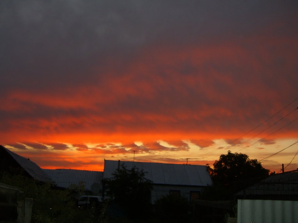 Tashla. Sunset