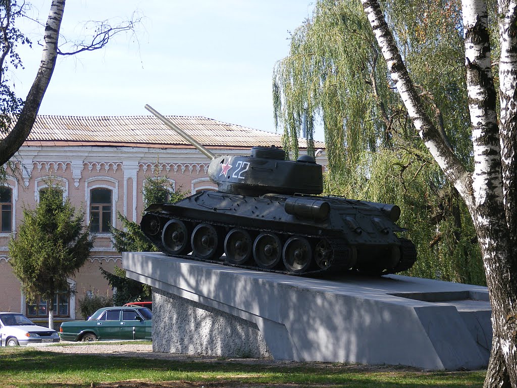 Памятник танк Т-34