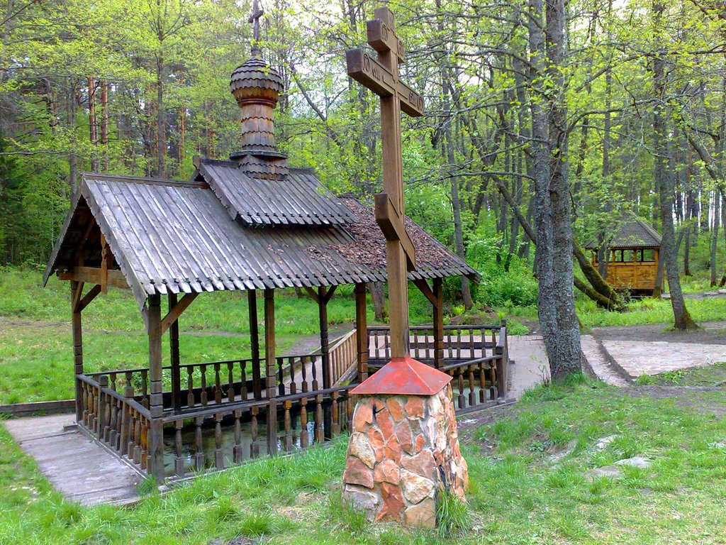 Святой источник Казанской иконы Божией Матери. Национальный парк "Орловское полесье"
