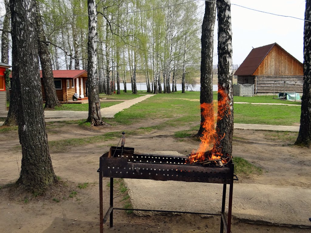 На природе