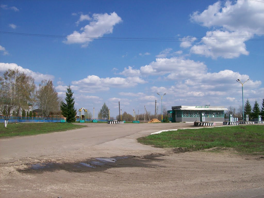 Красная Заря. АЗС