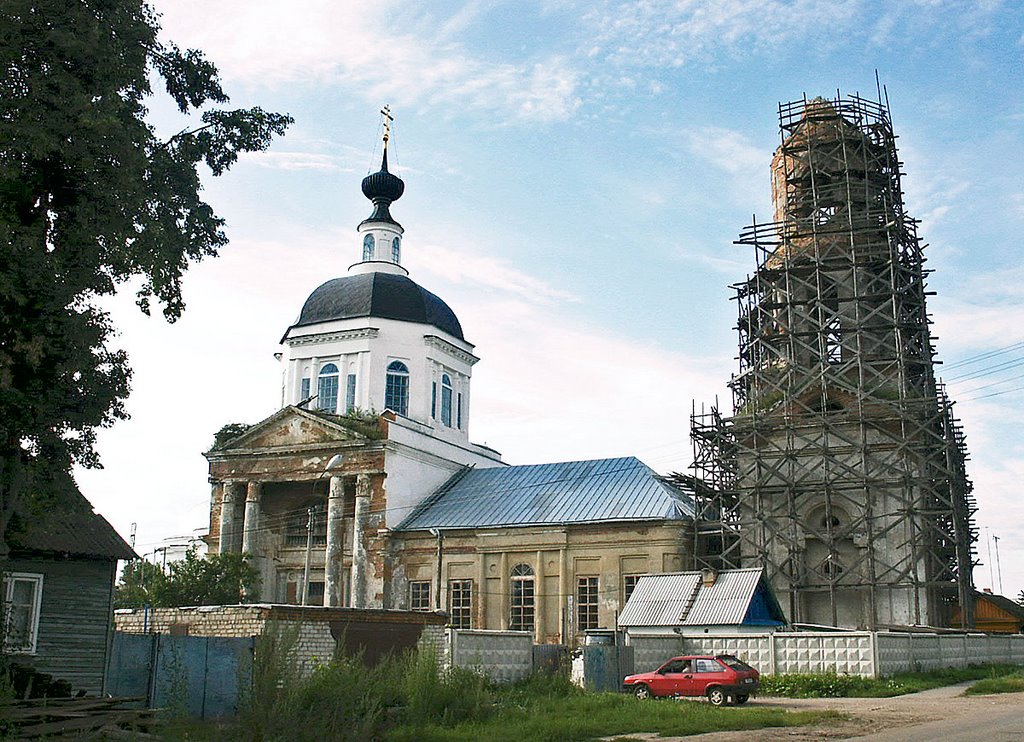 Восстановление храма в  Мценске