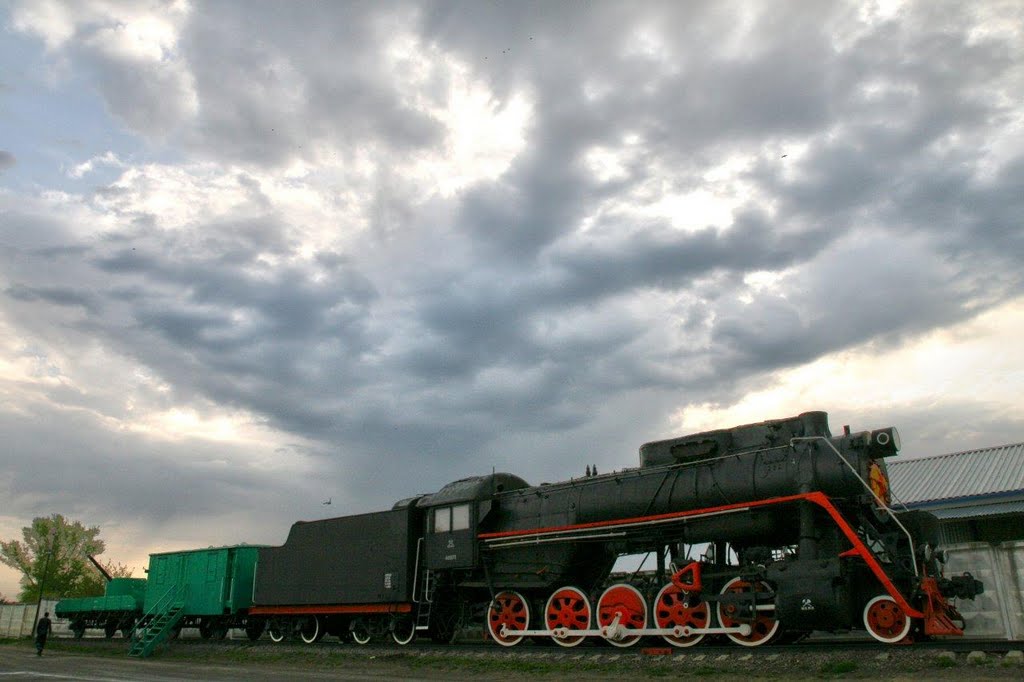 Памятник бронепоезду, Мценск, Орловская область