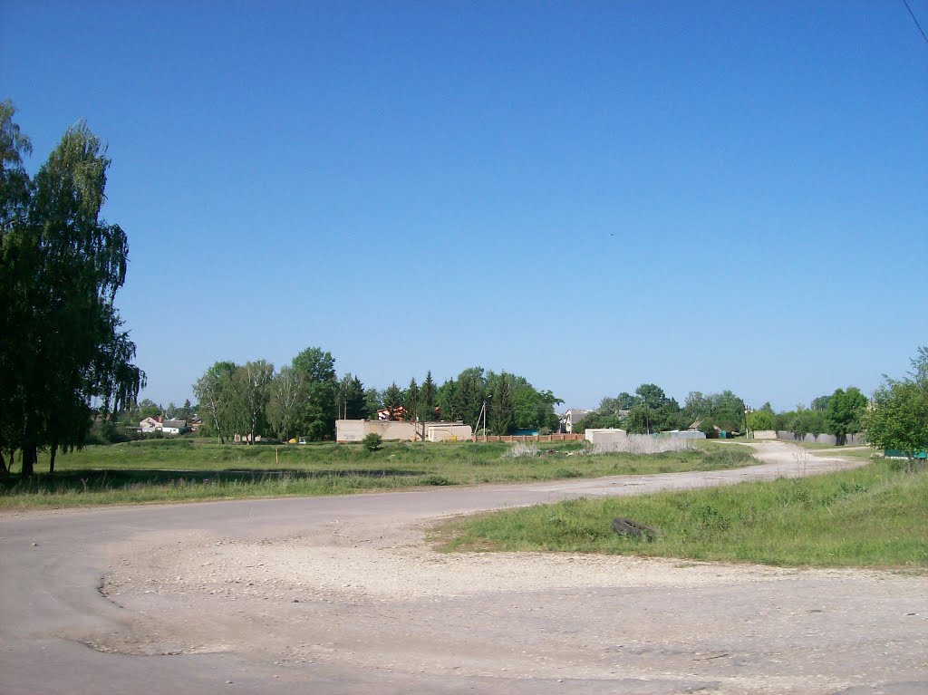 Новосиль. Северная окраина