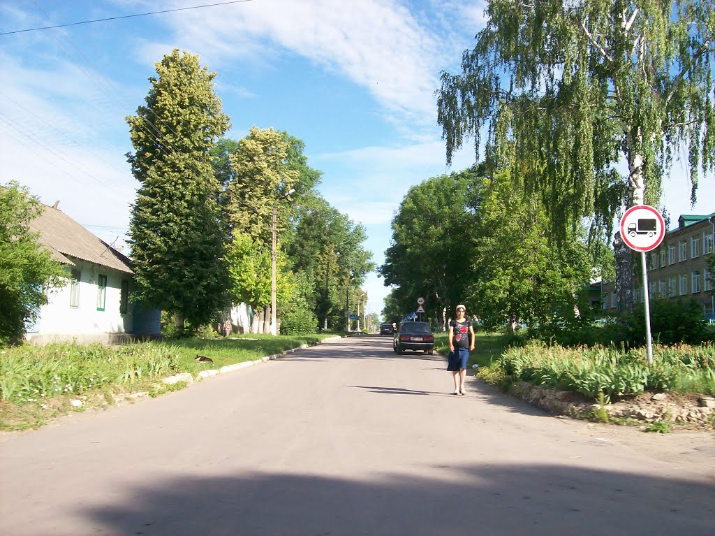 Новосиль. Улица Маркса
