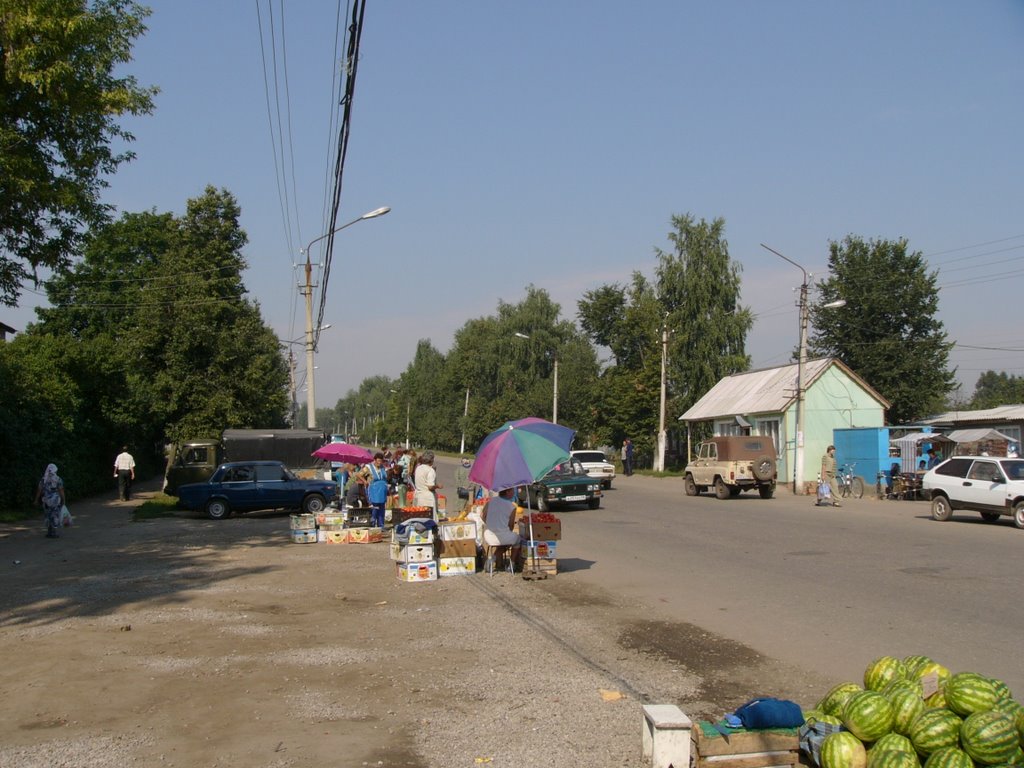 Районный центр Белинский (август)