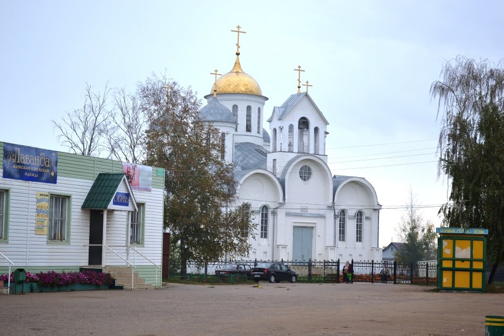 Собор в пос.Земетчино,Пензенской области.
