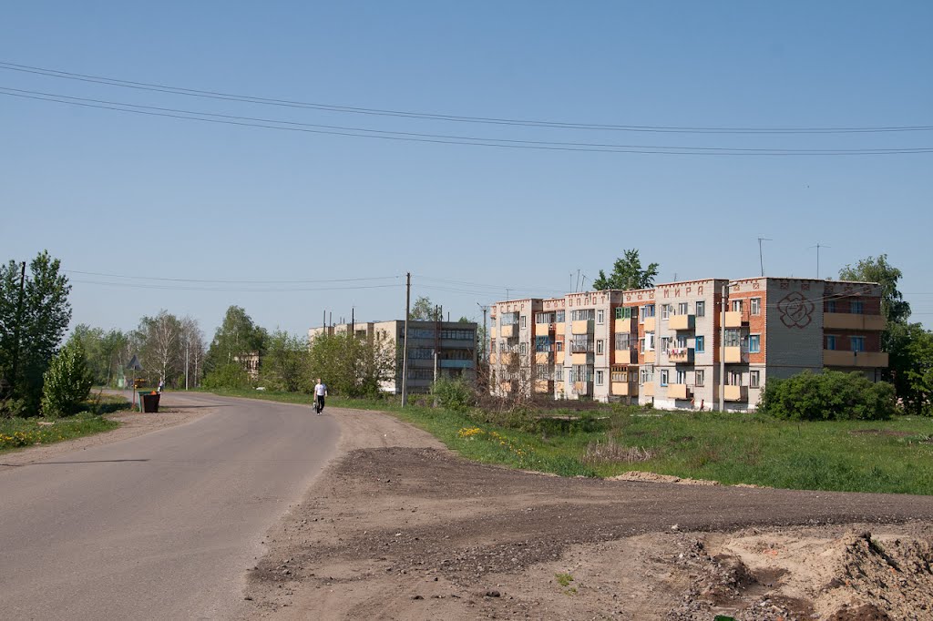 Многоэтажки в Колышлее