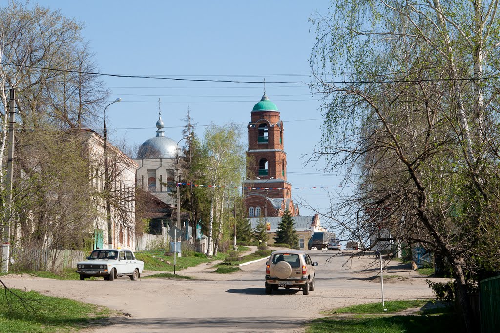 Улица Советская, плавно переходящая из Пензенской