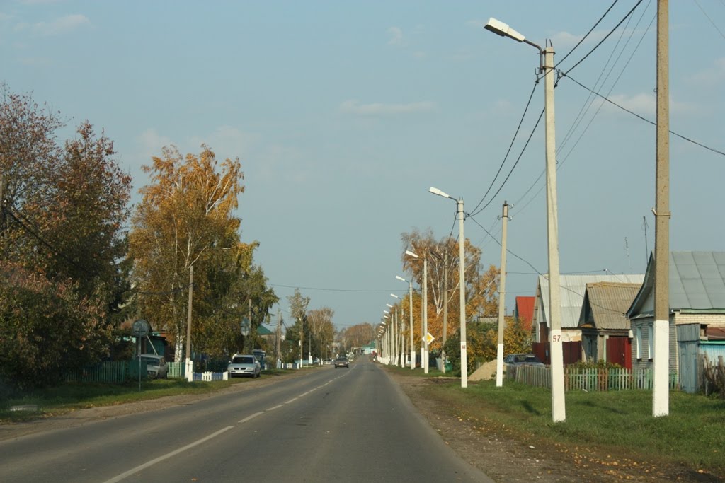 Сельская улочка