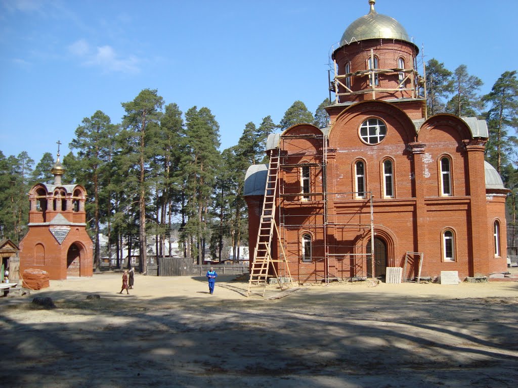 новая церковь(после пожара)