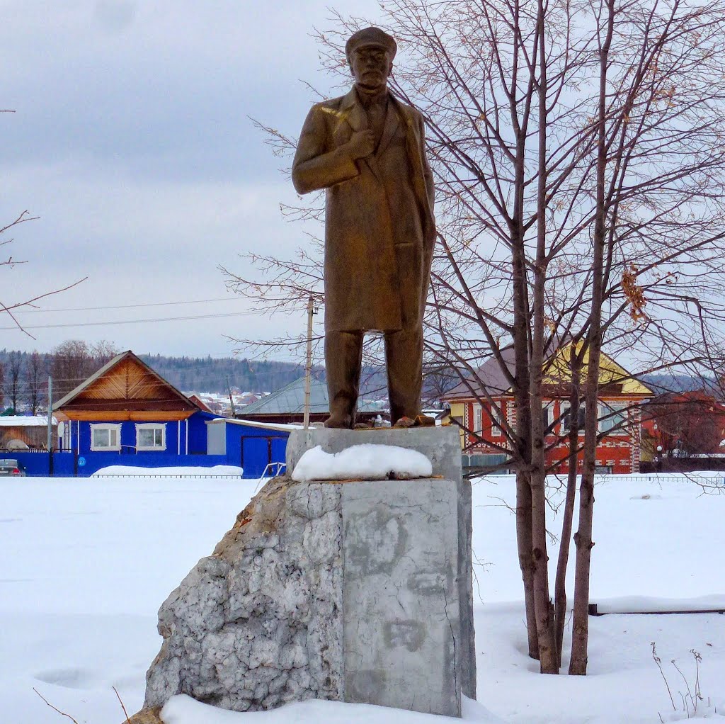 Памятник В.И.Ленину,  Барда, Пермский край