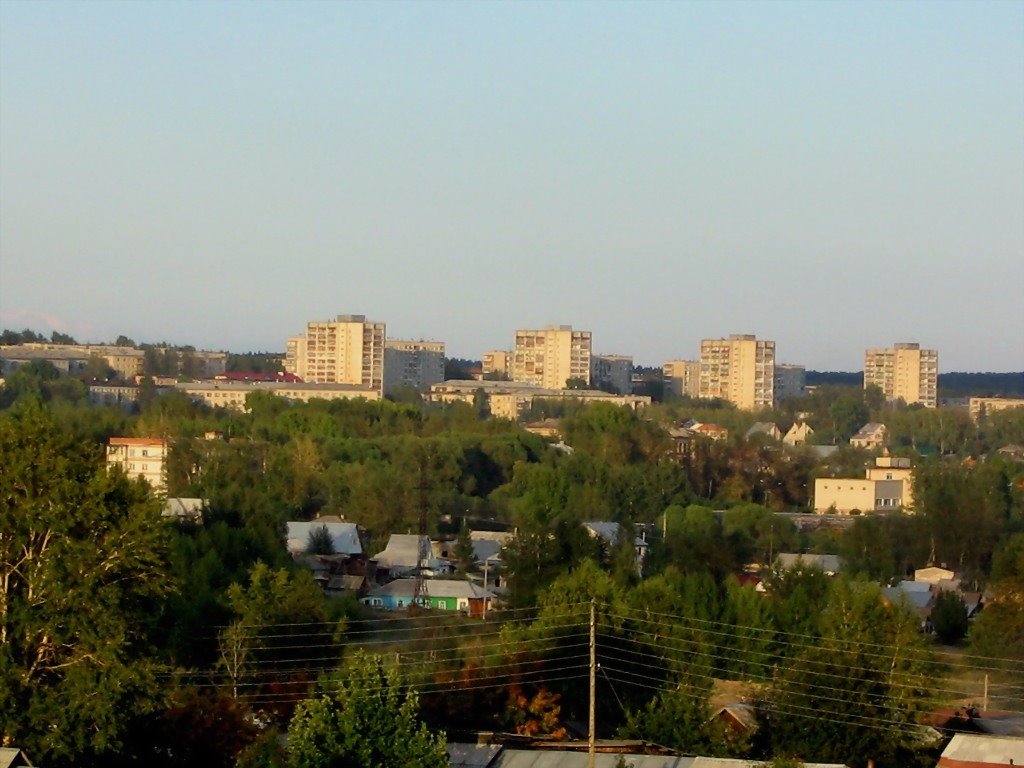 Вид на город