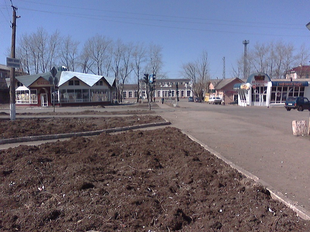 Верещагино- Перекресток у вокзала