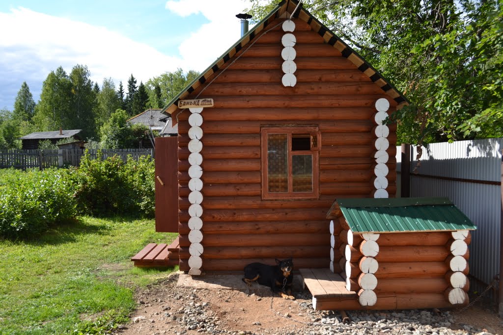 Баня и конура