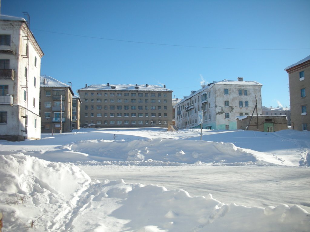 Гремячинск, центр зимой