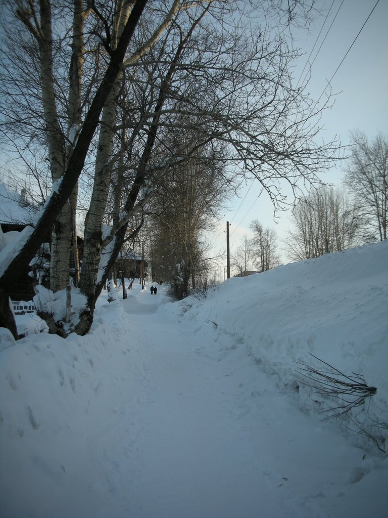 Гремячинск, пешеходная дорожка
