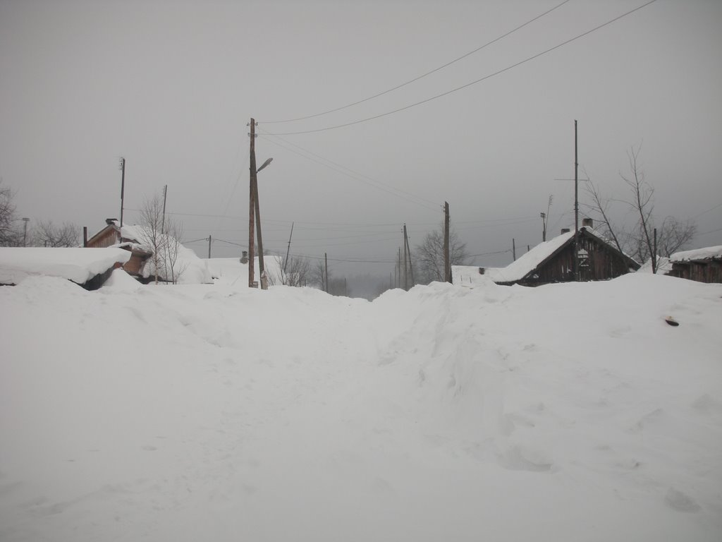 Гремячинск, ул. Южная зимой