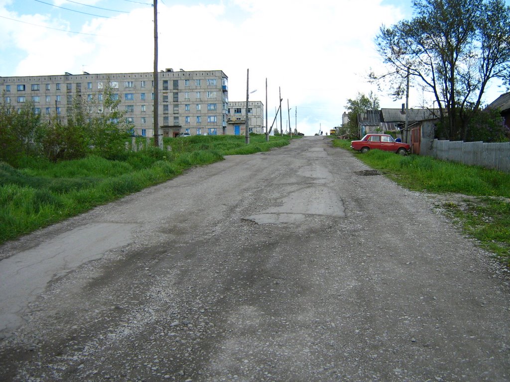 Гремячинск, ул. Попова летом