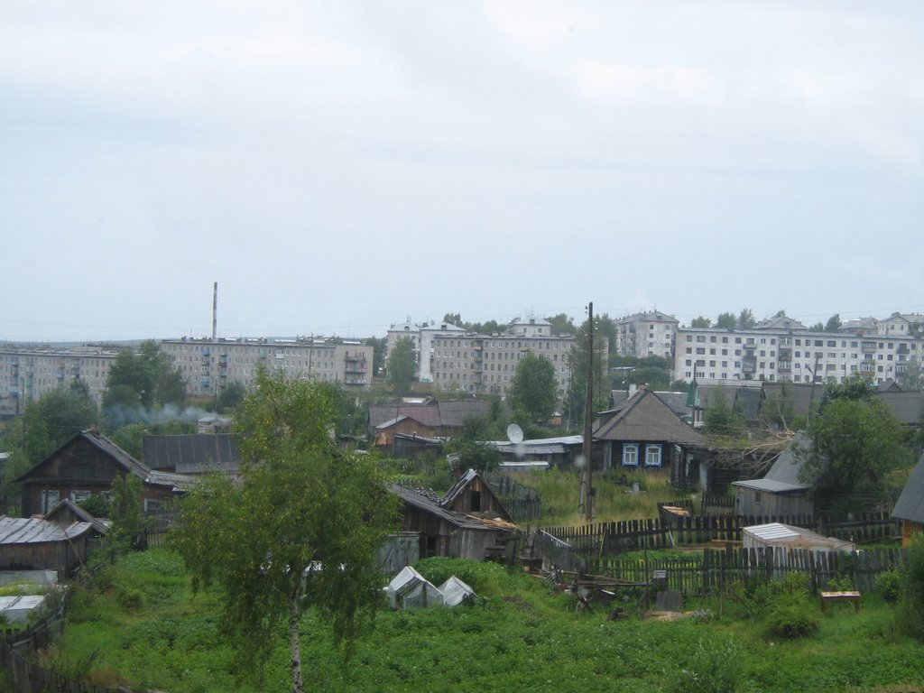 Гремячинск, микрорайон "Центральный" с ул. Попова