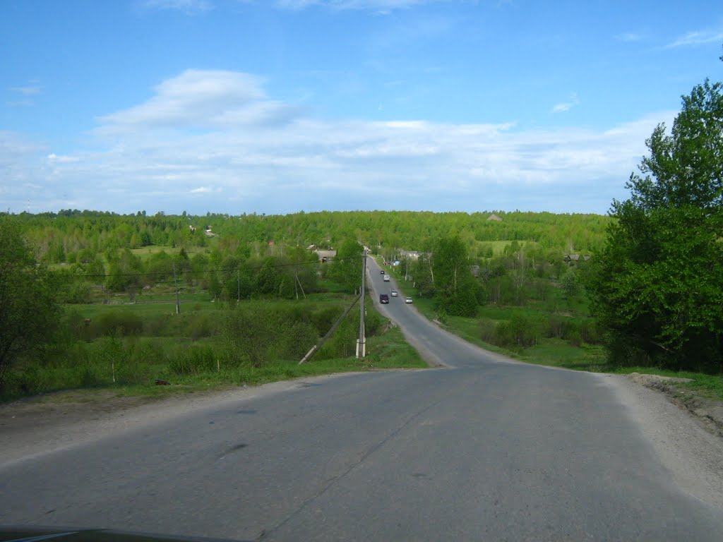 Гремячинск. Выезд из города.