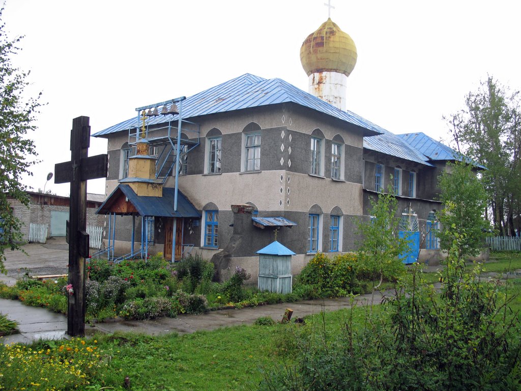 Kirche in  Gubakha (Приход церкви владимирской иконы божией матери)