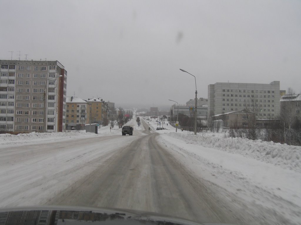 Губаха зимой