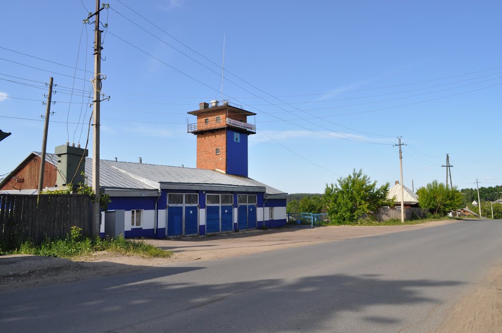 Пожарная часть в Добрянке