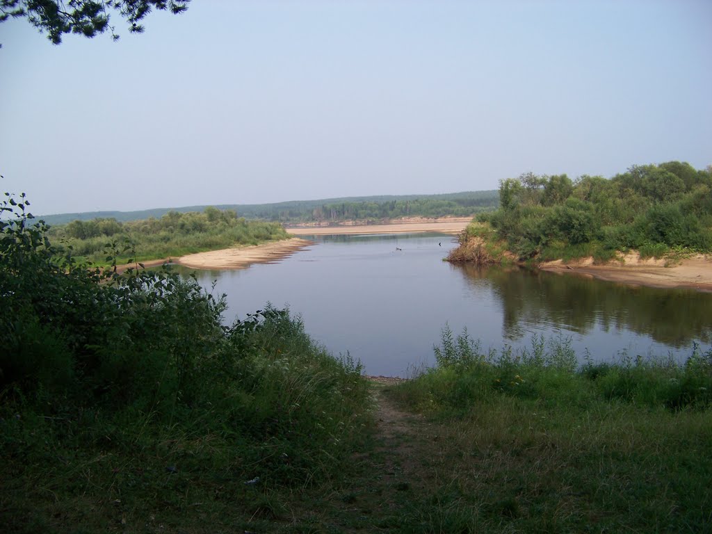 Кама летом