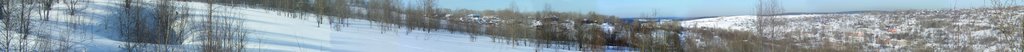 Панорама мкрн. Фрунзе, ш. им. Ленина, пос. Технический, Володарка