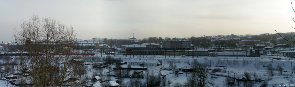 Кизеловское депо - панорама