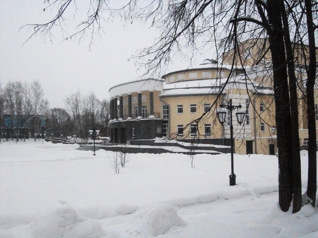 Драматический театр в Кудымкаре.
