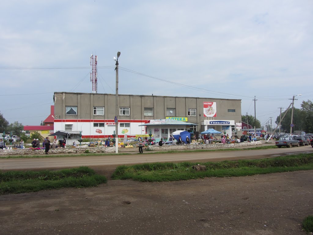 Куеда. Базарный день.
